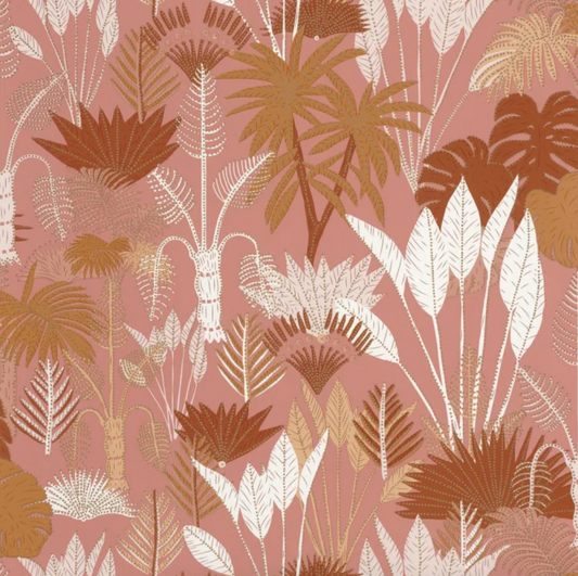 Pink Palms Wallpaper