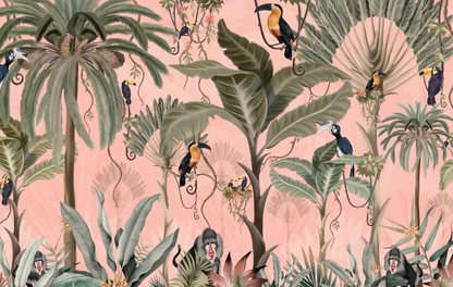 Exotic Jungle Wallpaper Mural